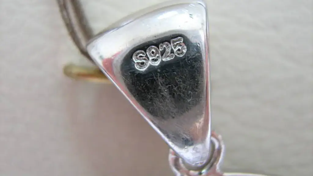 Bail with 925 sterling silver stamp