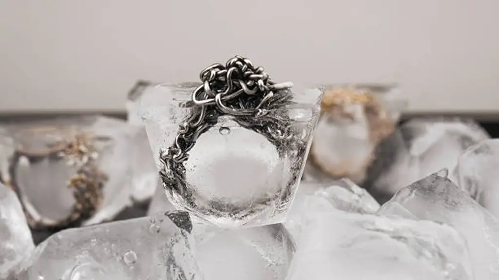 Ice Cube Test to Check If Silver ring Is Real