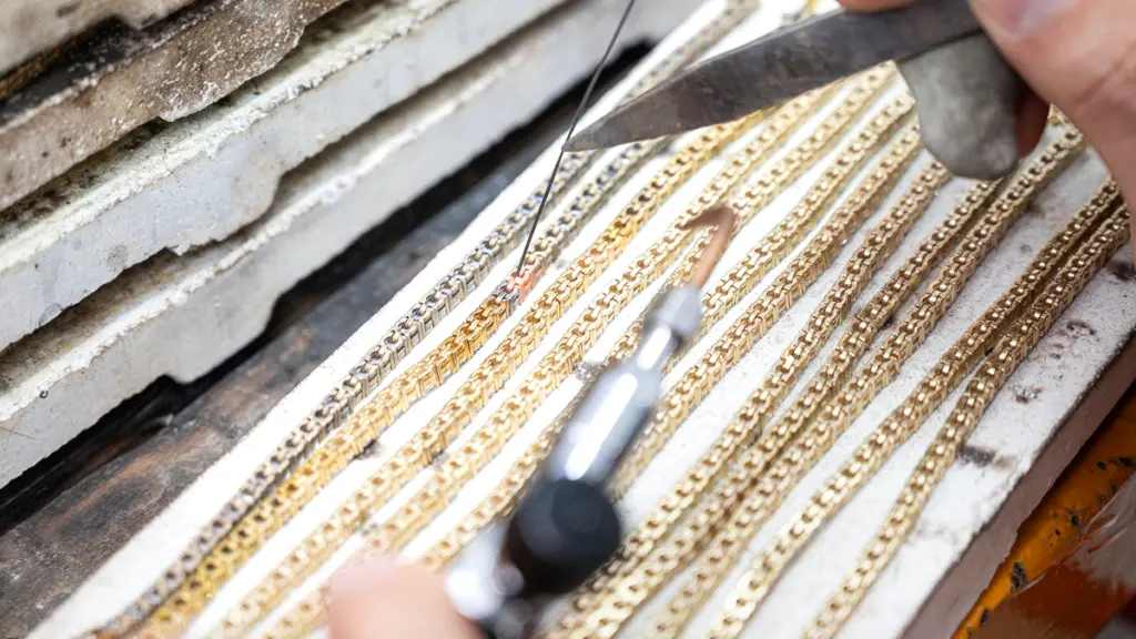 Jewelry welding process